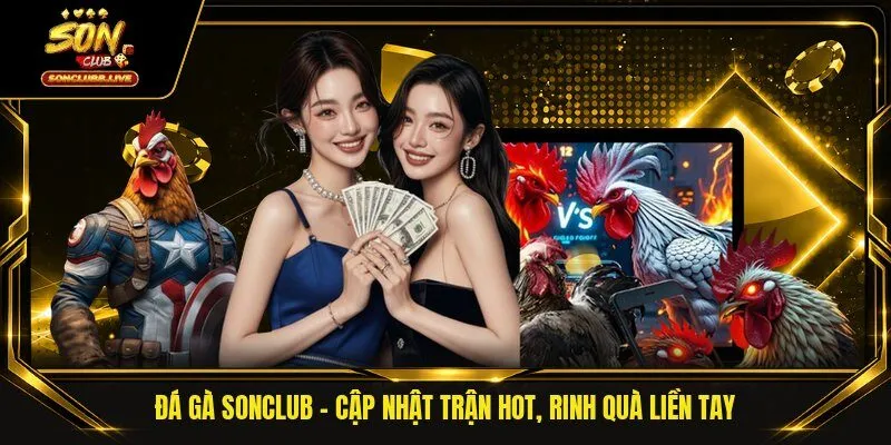 Đá Gà Sonclub - Cập Nhật Trận Hot, Rinh Quà Liền Tay 