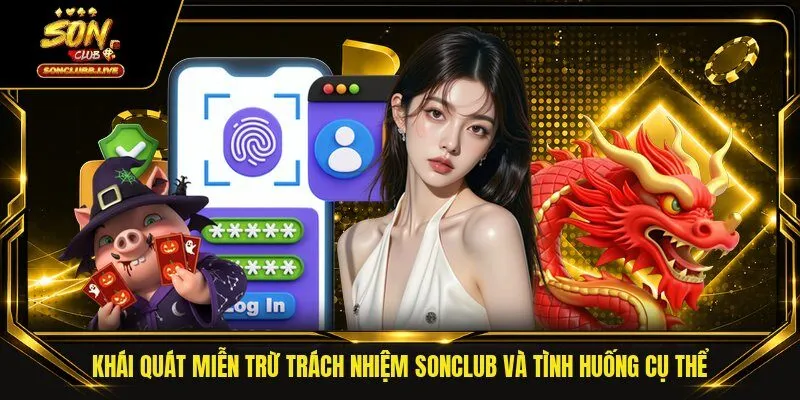 Khái quát miễn trừ trách nhiệm Sonclub và tình huống cụ thể