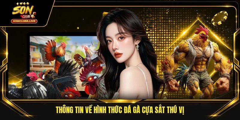 Thông tin về hình thức đá gà cựa sắt thú vị